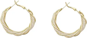 1 Pair Circle Hollow Earrings Women Earrings Tiny Hoops Earrings for Women Fashion Earrings Hoops for