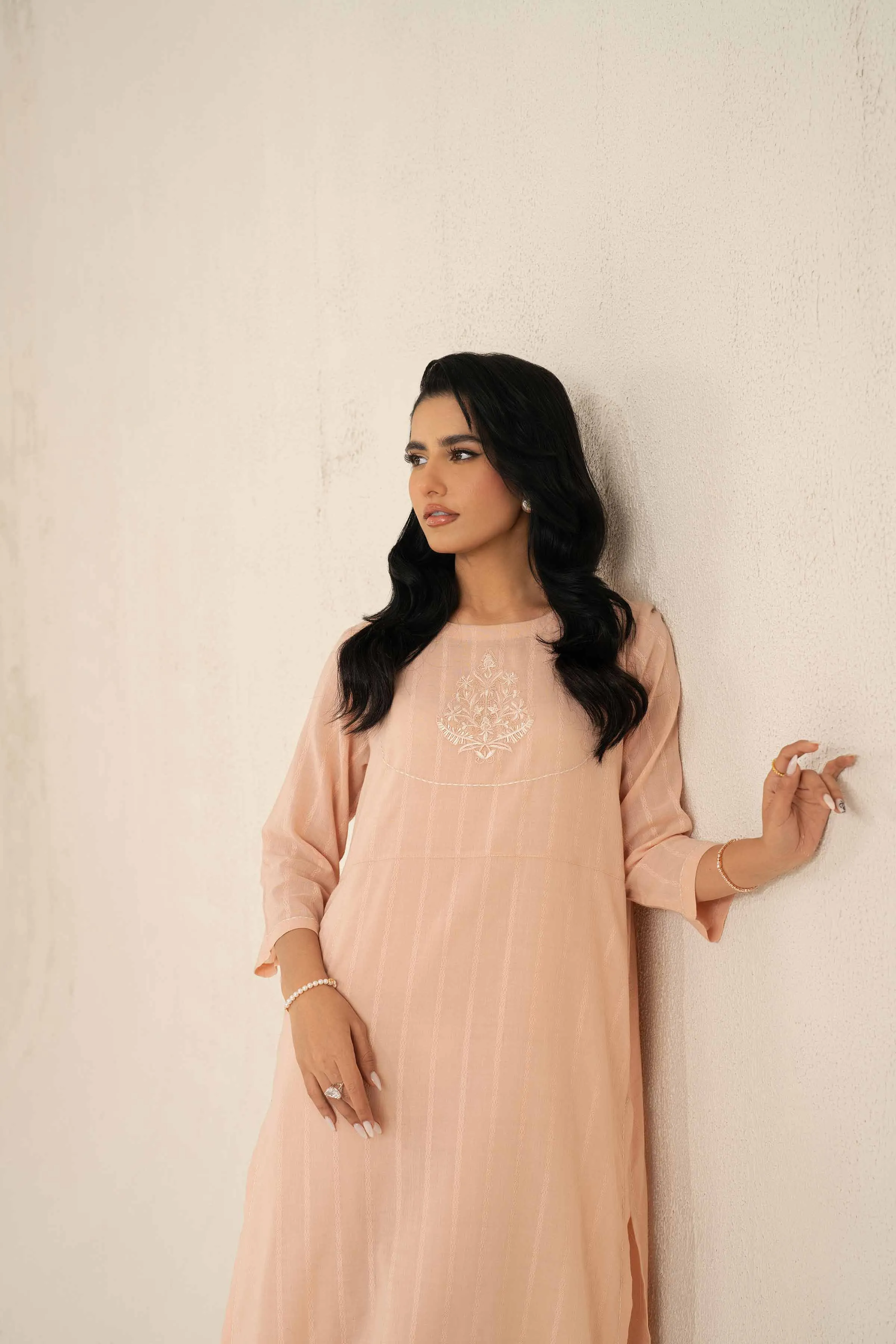 2 Piece - Embroidered Suit - KFS25-36