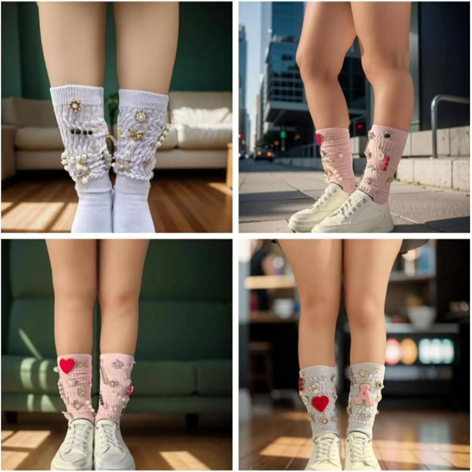 50/55/58/80/90/94/96Pcs Charm for Socks Clothing Safe Pin Artificial Pearls Rhinestones Brooch Pin Sweater Shawl Clip