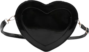 AIBEARTY Women Cute Love Heart Shaped Handbags Girls Fashion PU Leather Crossbody Bag Shoulder Purse
