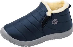 Ankle Snow Boots for Women 2023 Waterproof Non Slip Winter Boots Women Ladies Waterproof Snow Boots with Heels Boots for Winter Botas De Mujeres Para El FrO