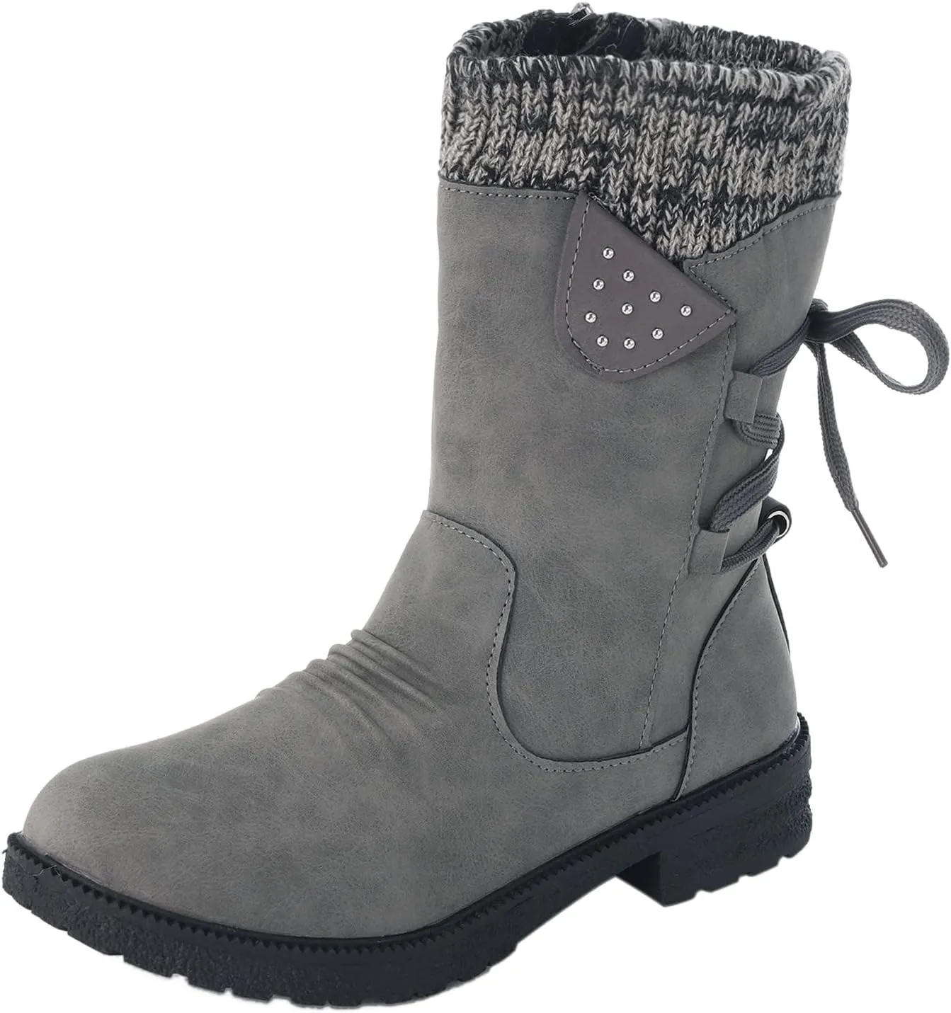 Ankle Snow Boots for Women 2023 Waterproof Non Slip Winter Boots Women Ladies Waterproof Snow Boots with Heels Boots for Winter Botas De Mujeres Para El FrO