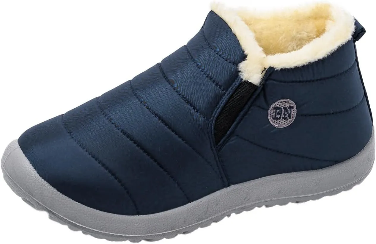 Ankle Snow Boots for Women 2023 Waterproof Non Slip Winter Boots Women Ladies Waterproof Snow Boots with Heels Boots for Winter Botas De Mujeres Para El FrO