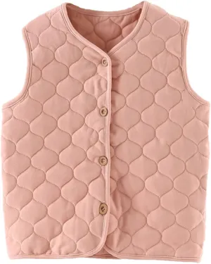 Baby Kids Boys Girls Winter Vests Cotton Warm Thick Vests Padded aistcoat Toddler Outwear Photoshoot 2-14 Years