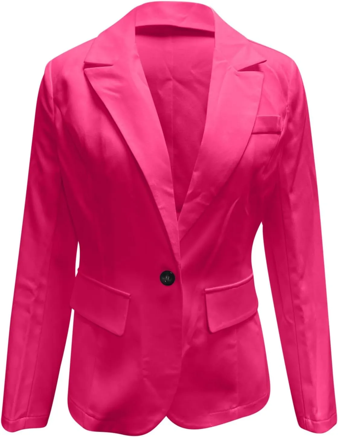 Blazers For Women Trendy Dressy Suit Jackets, Winter Bussiness Comfy Suit Clothes 2024,Button Open Front Suit Tops