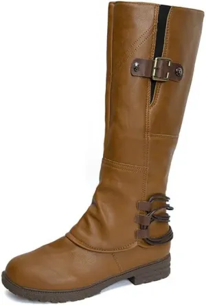 Born Boots Women Low Heel Waterproof Fashion Heel Side Zipper Boots High Color Boots Women's Boots Boots under 10