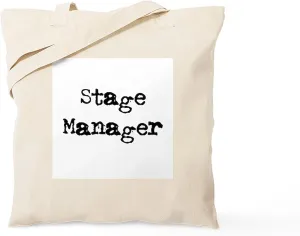 CafePress Stage Manager Tote Bag Reusable Natural Beige Canvas Shopping Bag
