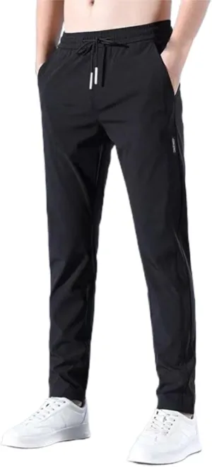Cargo Work Pant Men Casual Pull On Pants Gym Sports Yoga Sweatpants Multiple Pockets Relaxed Fit Joggers
