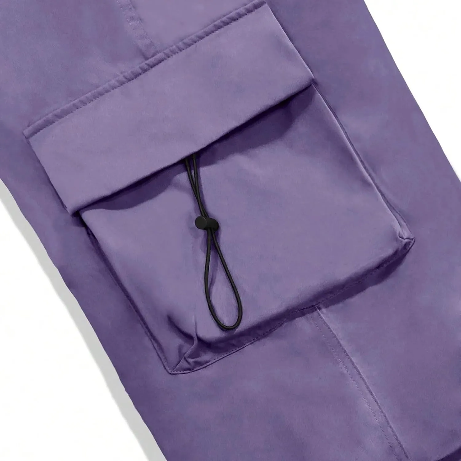 Cargo Work Pant Men Elasticated Casual Track Lounge Pants Loungewear Sweatpant Pockets Relaxed Fit Joggers