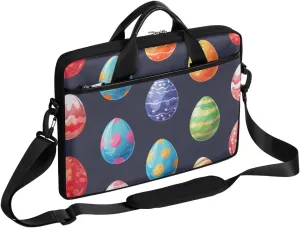 Classic Easter Day Laptop Shoulder Bag Tablet Computer Notebook Sleeve Messenger Bags Carrying Case with Strap Briefcase Tote for 14 15 in Laptops