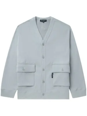 Cotton Back Pile Cardigan