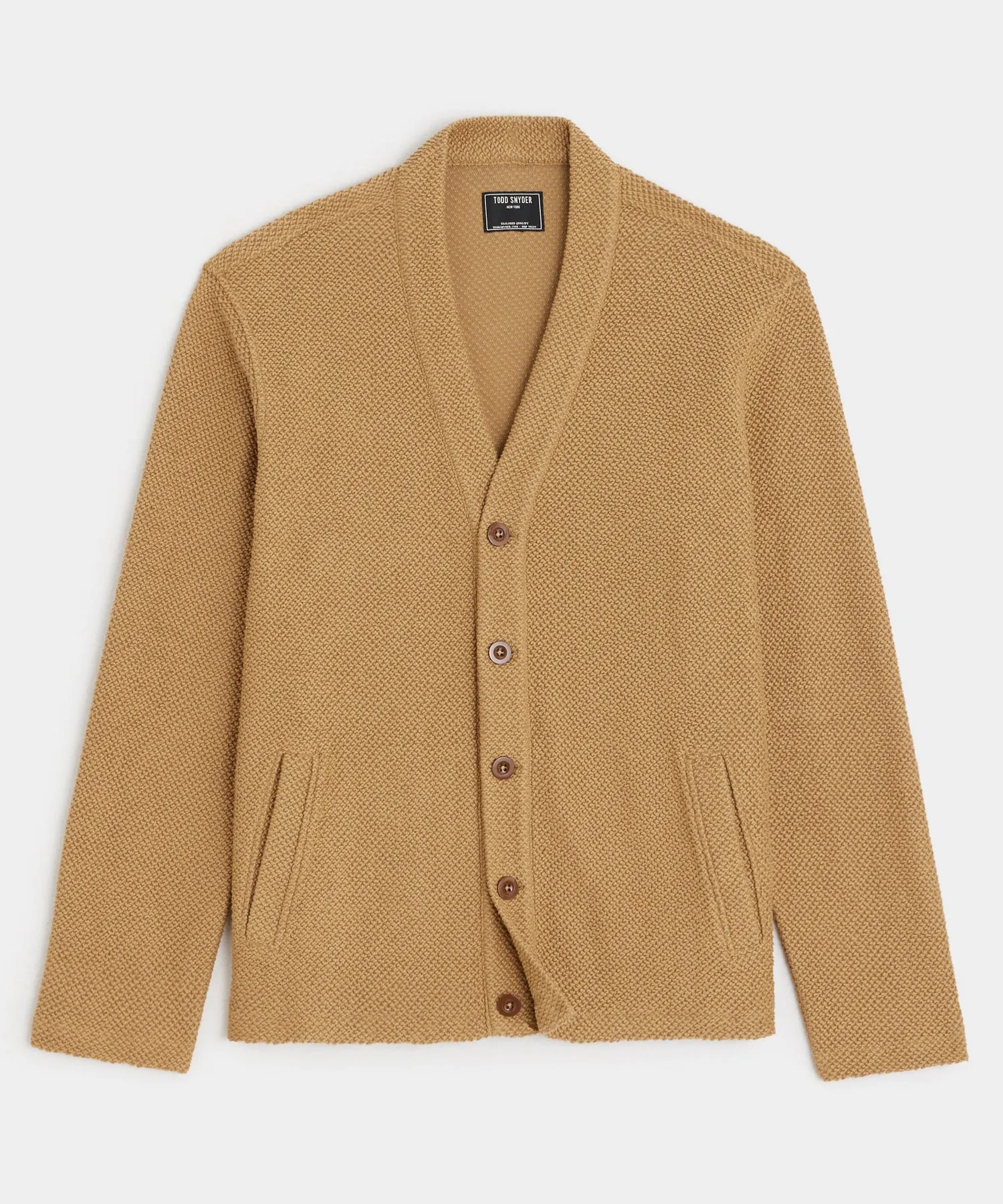 Cotton Boucle Cardigan