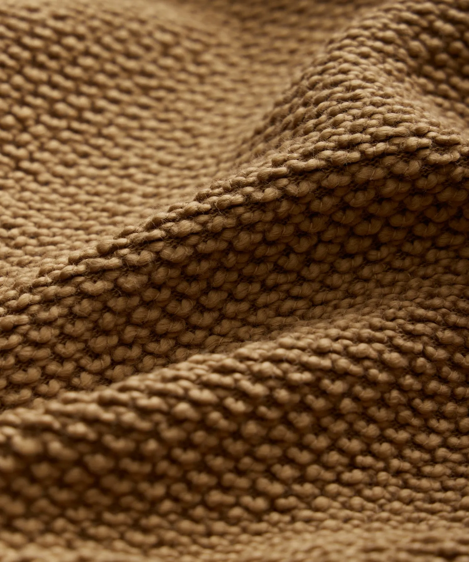 Cotton Boucle Cardigan