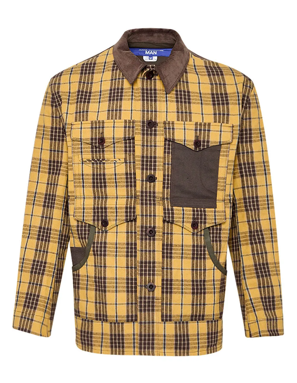 Cotton Flannel Check Blouson