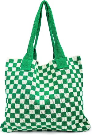 Crochet Bags for Women Summer Beach Tote Bag Large Capacity Shoulder Bag Aesthetic Hobo Bag Knit Bag Hippie Bag