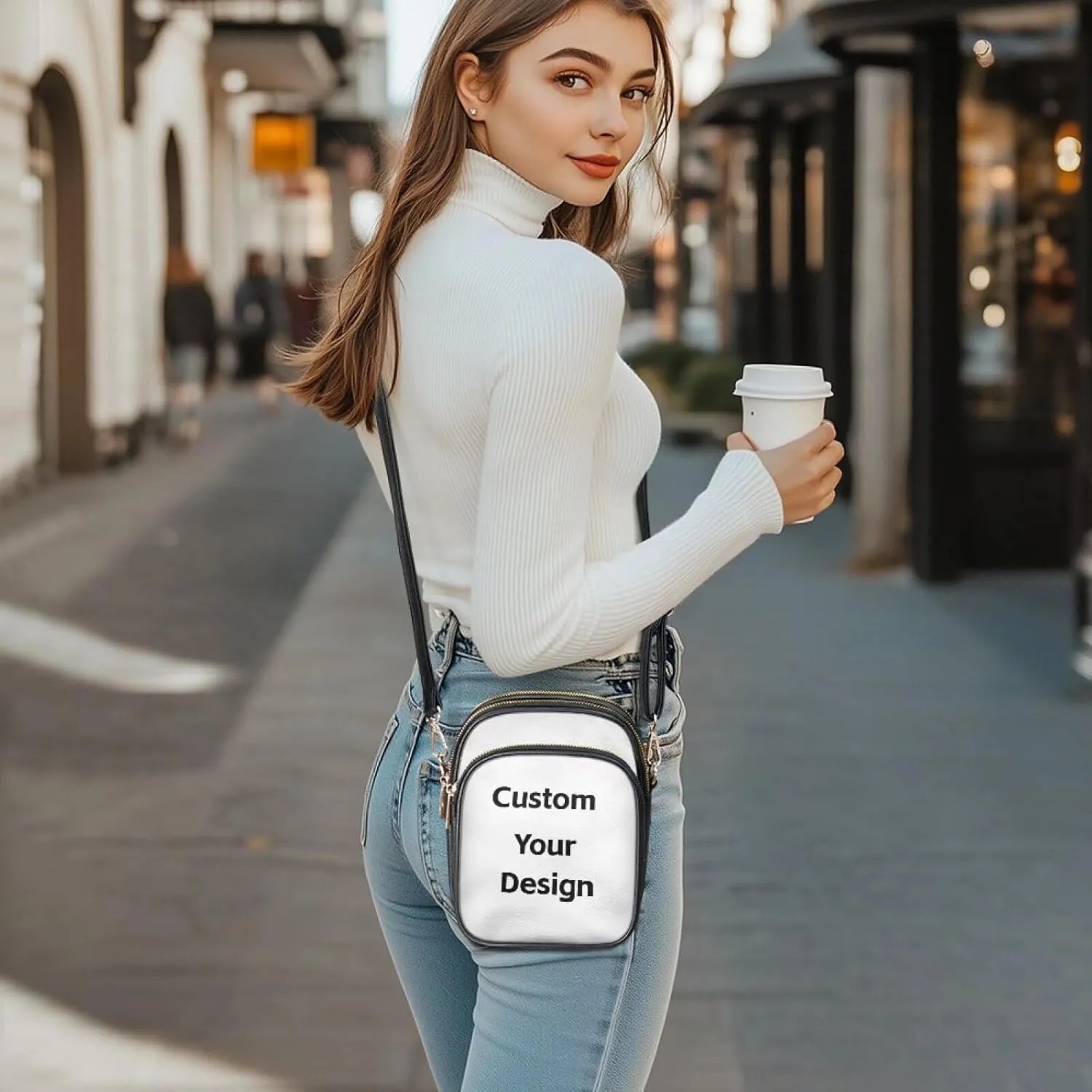 Crossbody Sling Bags for Women Crossbody Cell Phone Purse Wallet Sling Bag Shoulder Strap Lightweight Small Satchel