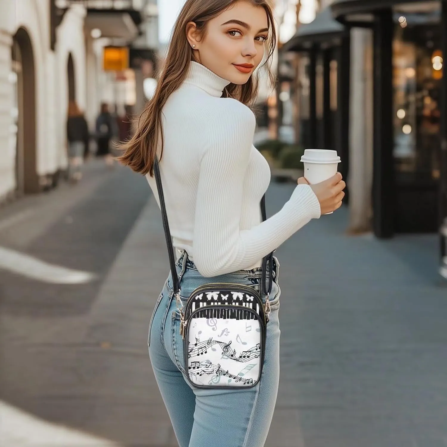 Crossbody Sling Bags for Women Crossbody Cell Phone Purse Wallet Sling Bag Shoulder Strap Lightweight Small Satchel