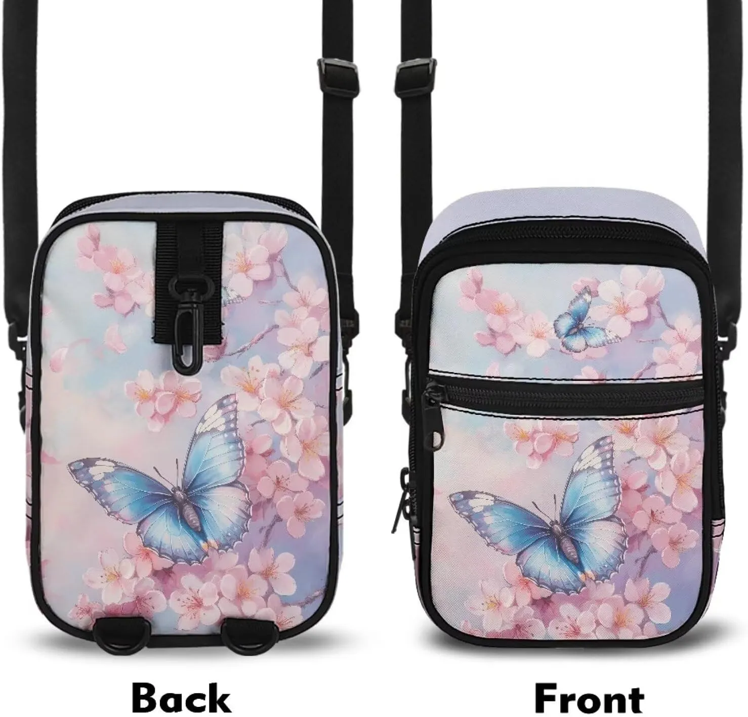 Crossbody Sling Bags Multiple Ways to Carry Fashion Waist Packs, Crossbody Bags, Belt Bag with Adjustable Strap