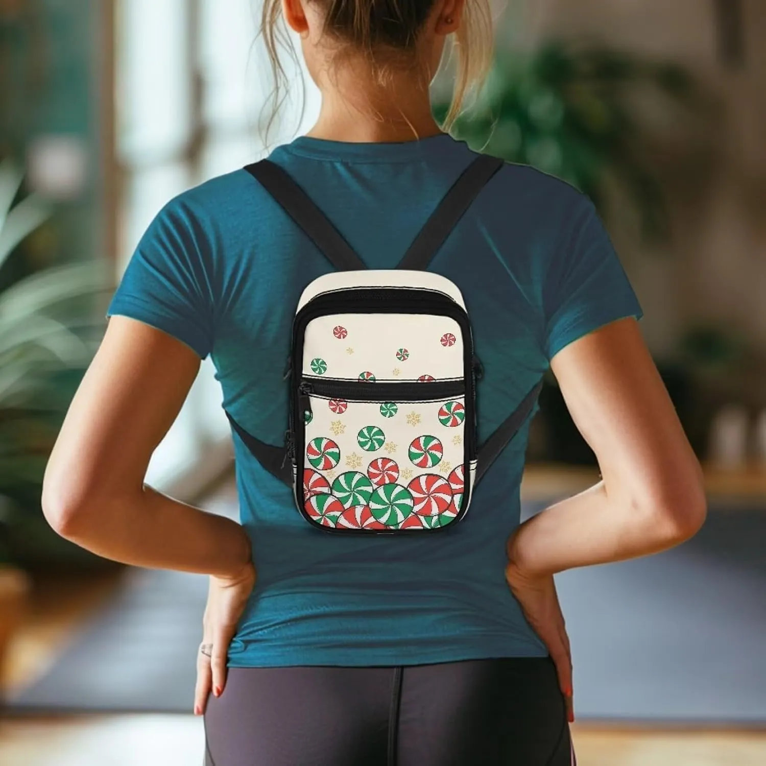 Crossbody Sling Bags Multiple Ways to Carry Fashion Waist Packs, Crossbody Bags, Belt Bag with Adjustable Strap