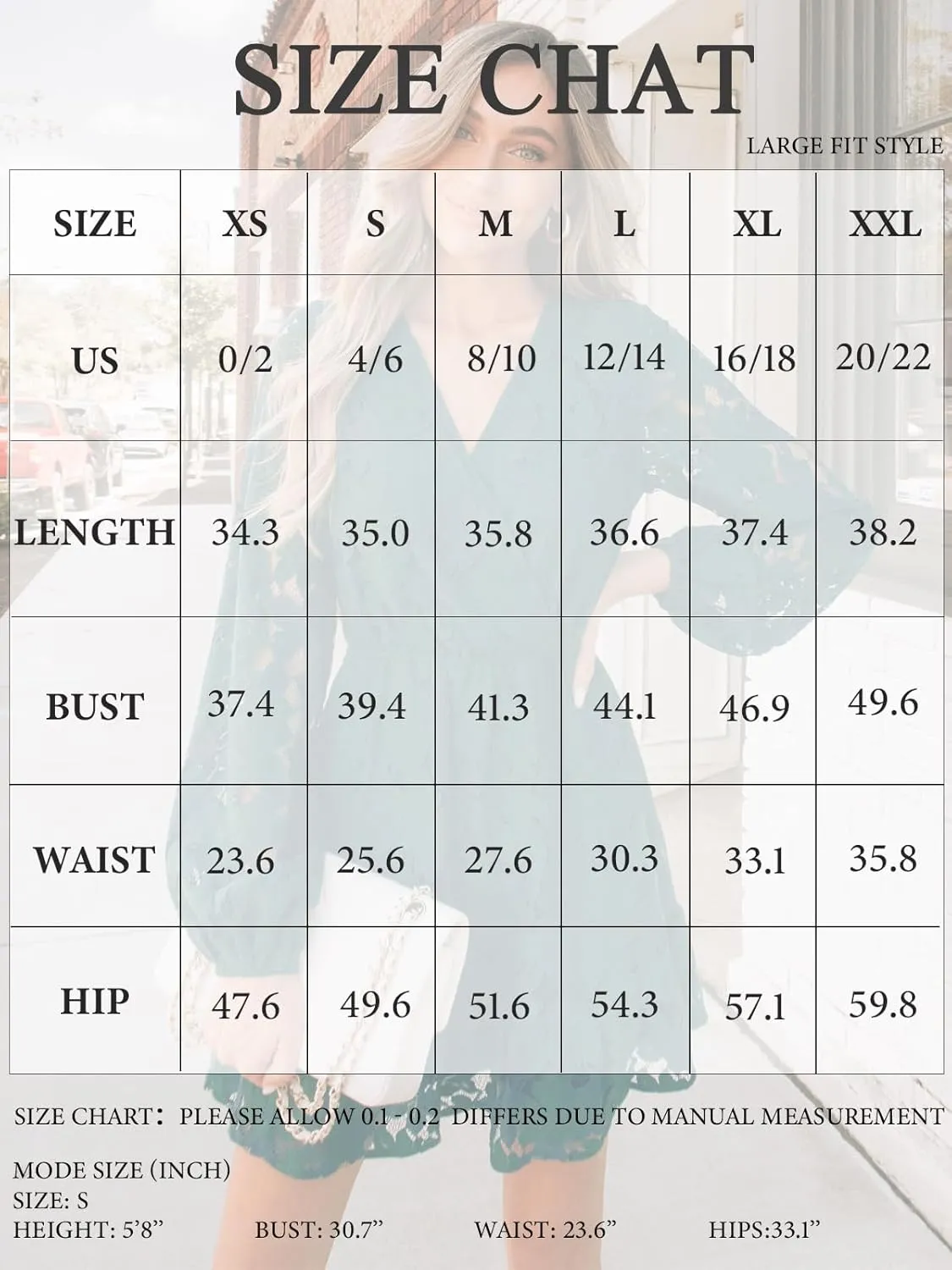 CUPSHE Women Elegant V Neck Lace Peasant Sleeve Summer Dress Elastic High Waist A Line Casual Wedding Guest Mini Dress