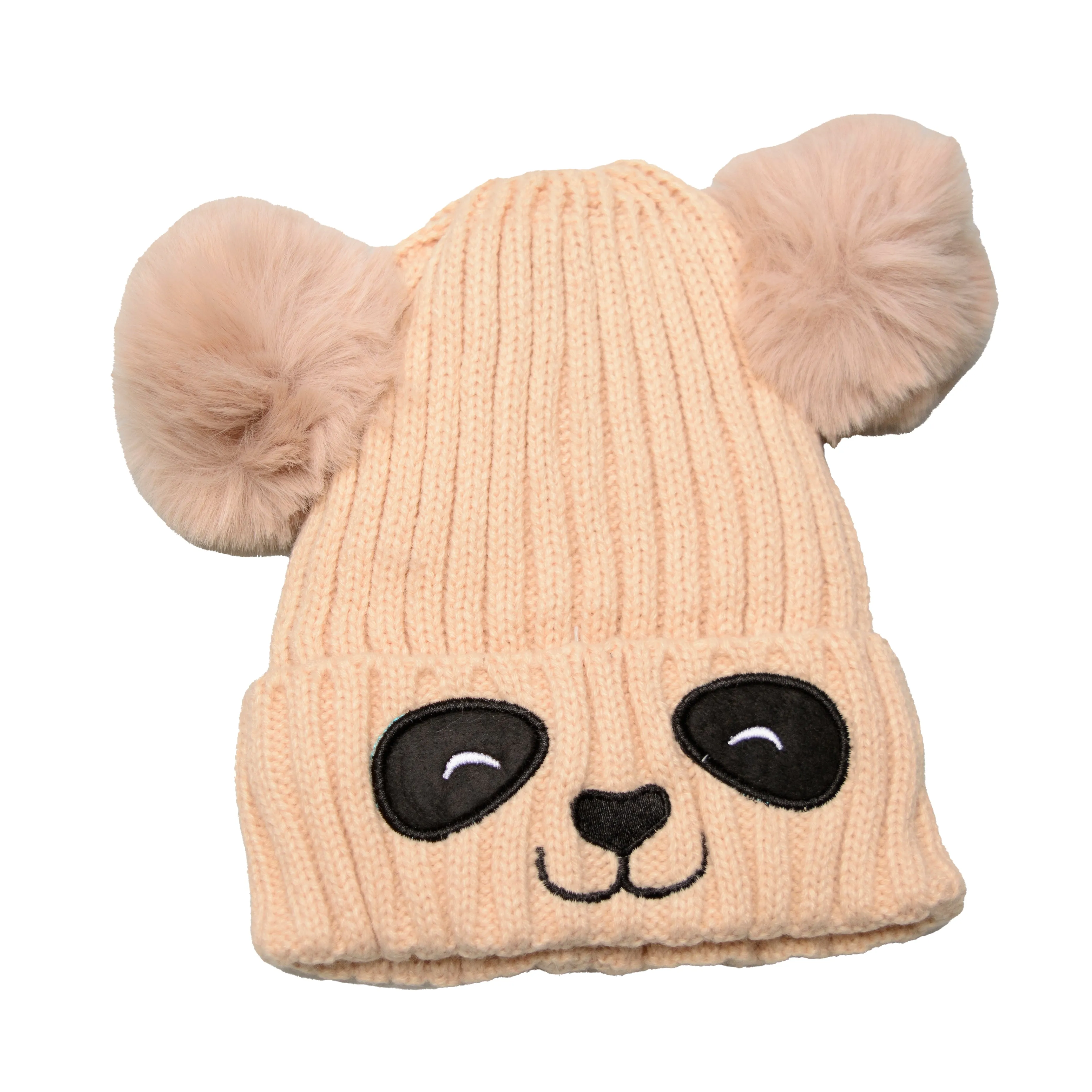 Cute Panda Winter Beanie Knit Beanie For Kids