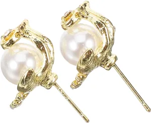 Didiseaon Unique Owl Earrings Studded Earrings for Women Stylish Minimalist Studs Ideal for Daily Wear and Special Occasions
