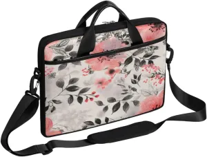 Donut Theme Design Laptop Shoulder Bag for Tablet Computer Notebook Sleeve Messenger Carrying Case Briefcase Tote