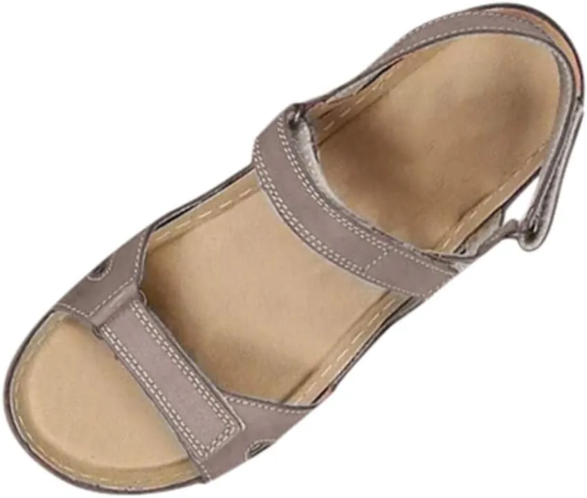 Eduavar Womens Sandals Comfortable, Sandals for Women Dressy Summer Orthopedic Sandals Casual Summer Wedge Shoes