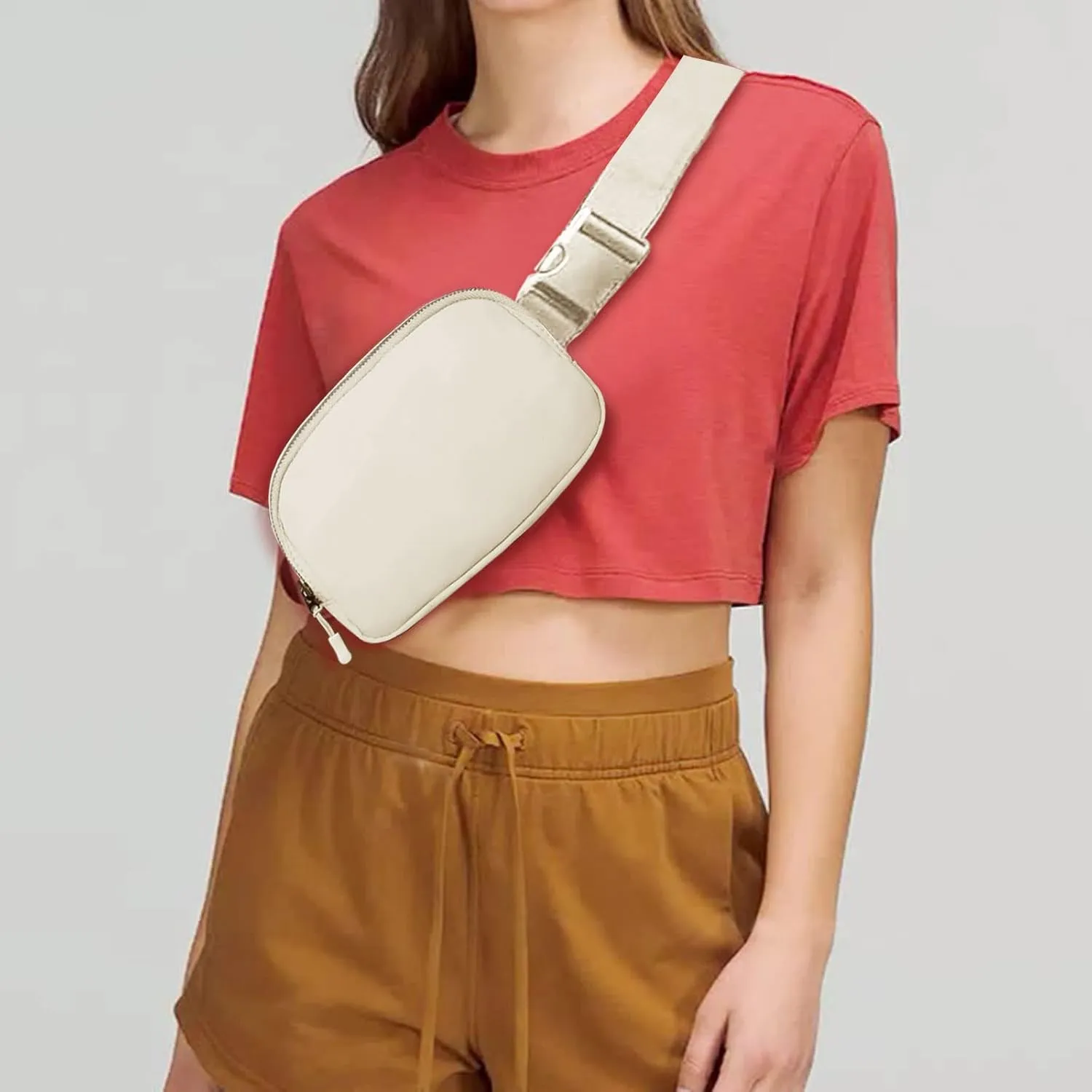 Fanny Pack,Belt Bag,40 Inch Asjustable Strap Everywhere Belt Bag,for Women and Men