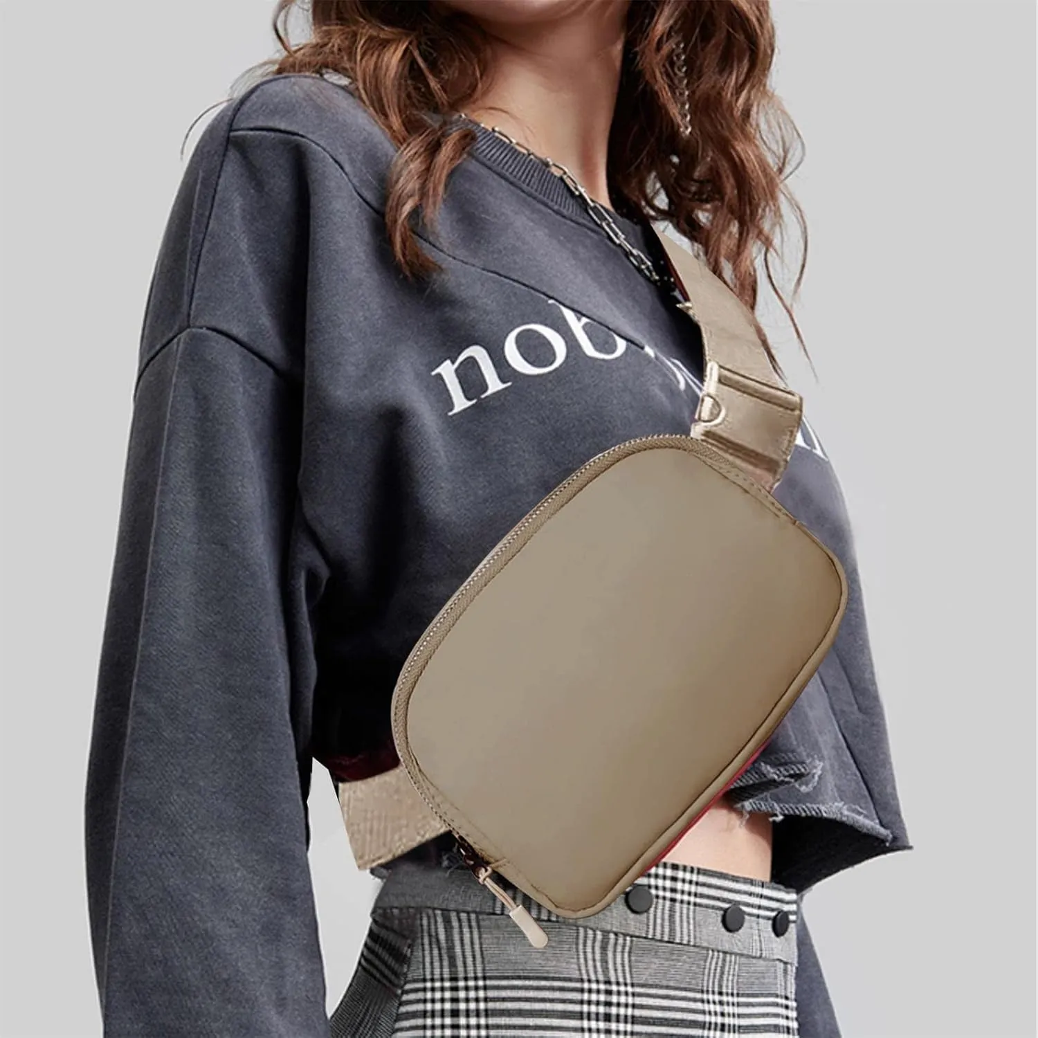 Fanny Pack,Belt Bag,40 Inch Asjustable Strap Everywhere Belt Bag,for Women and Men