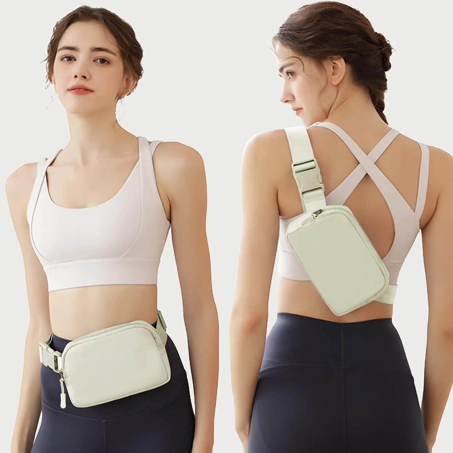 Fanny Pack,Belt Bag,40 Inch Asjustable Strap Everywhere Belt Bag,for Women and Men