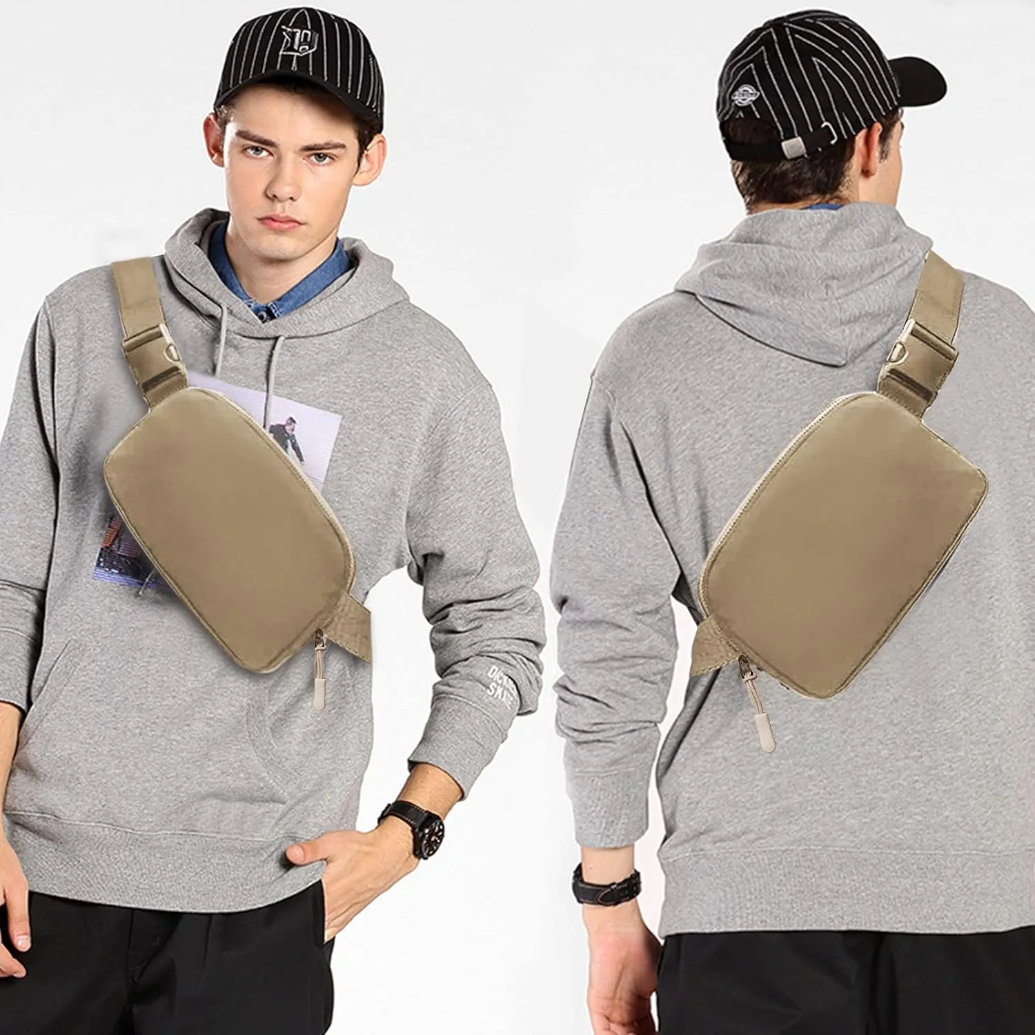 Fanny Pack,Belt Bag,40 Inch Asjustable Strap Everywhere Belt Bag,for Women and Men