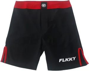 FLKKY MMA BJJ Cross Fight Shorts, BJJ Shorts No Gi Grappling Boxing Shorts Jiu Jitsu Shorts Training Workout Gym Shorts