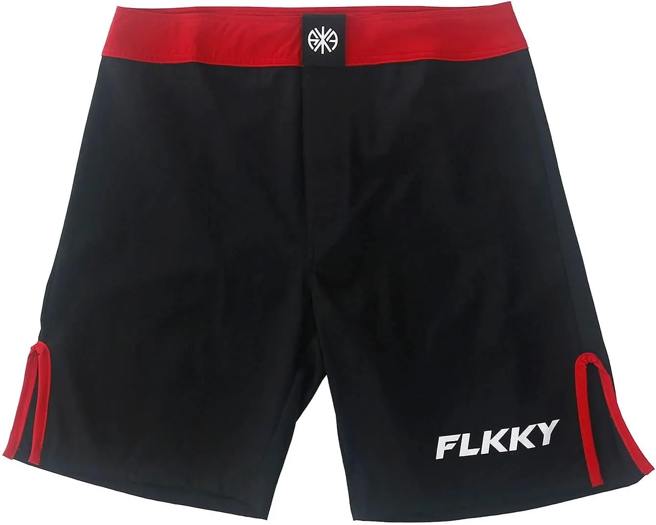 FLKKY MMA BJJ Cross Fight Shorts, BJJ Shorts No Gi Grappling Boxing Shorts Jiu Jitsu Shorts Training Workout Gym Shorts