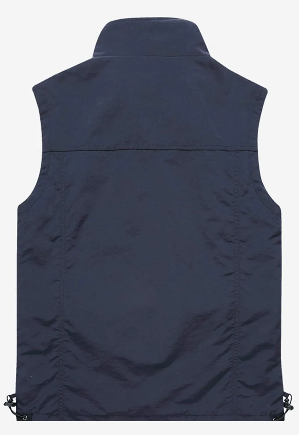 Flygo Men's Casual Lightweight Outdoor Work Safari Fishing Travel Photo Vest Multi Pockets