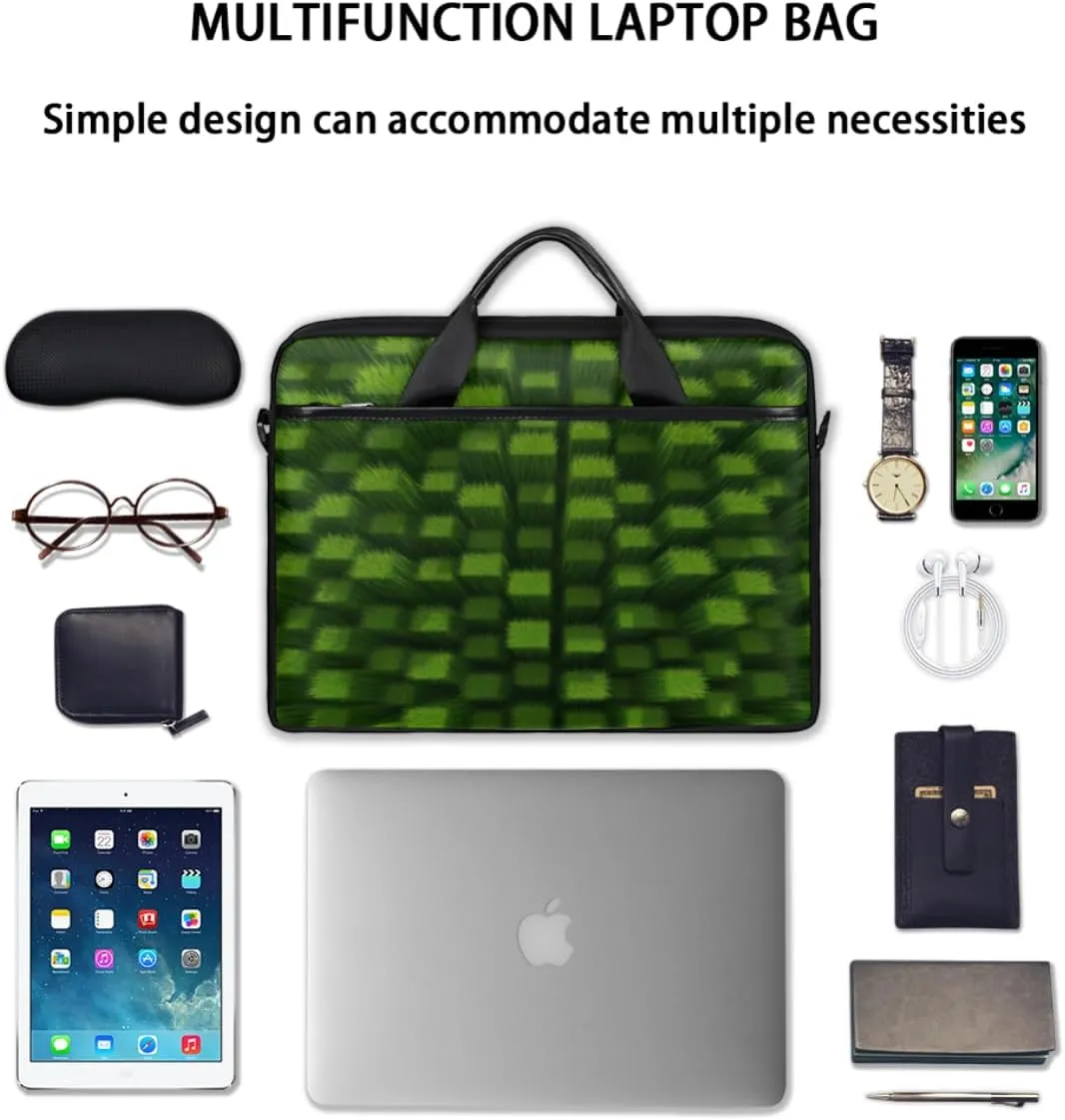 Funny Sea Texture Laptop Shoulder Bag for Tablet Computer Notebook Sleeve Messenger Carrying Case Briefcase Tote