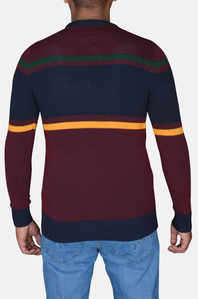 Gents Sweater In Maroon SKU: SA534-Maroon