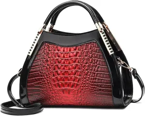 Handbags for women Handbags Women Bags Designer Fashion Crocodile Pattern Shoulder Bag Ladies Party Messenger Bags