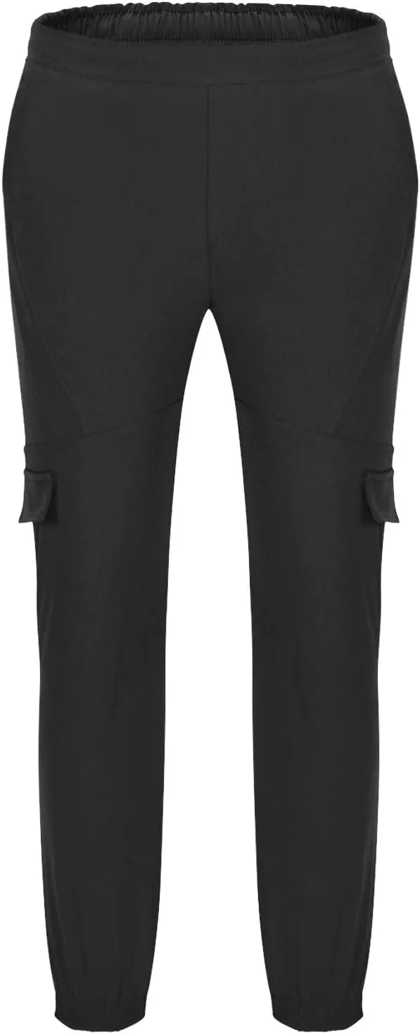 Hiking Pants Men Camo Mens Cargo Pants Outdoor Slim Fit Lightweight Joggers Work Pants Multi-Pocket Military Pants