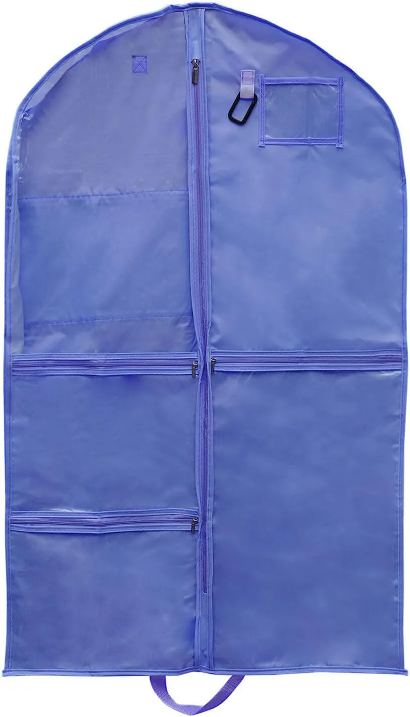 Home and Garden Parts Garment Bags for Dance Costumes 40 Inch Hanging Garment Bag Blue #CN/251024/16557