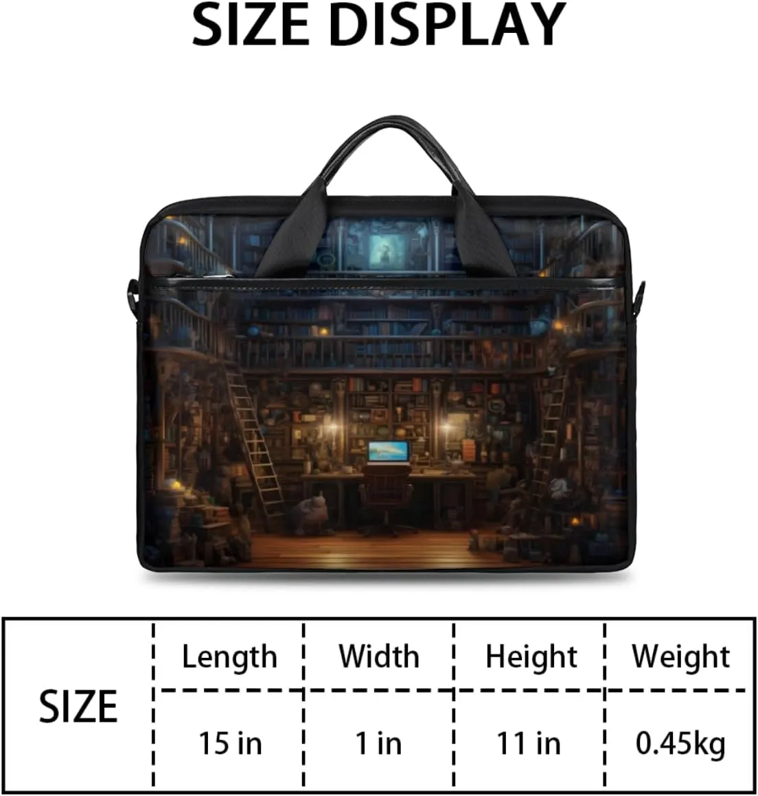 Hummingbirds Lovely Theme Laptop Shoulder Bag for Tablet Computer Notebook Sleeve Messenger Carrying Case Briefcase Tote