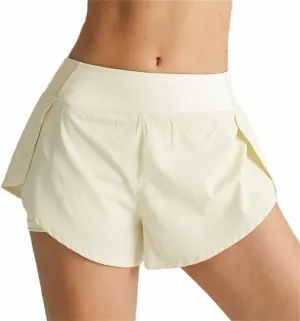 ICEGIA Women's Running Shorts Elastic High Waisted Shorts Pocket Sporty Workout Shorts Quick Dry Athletic Shorts Pants