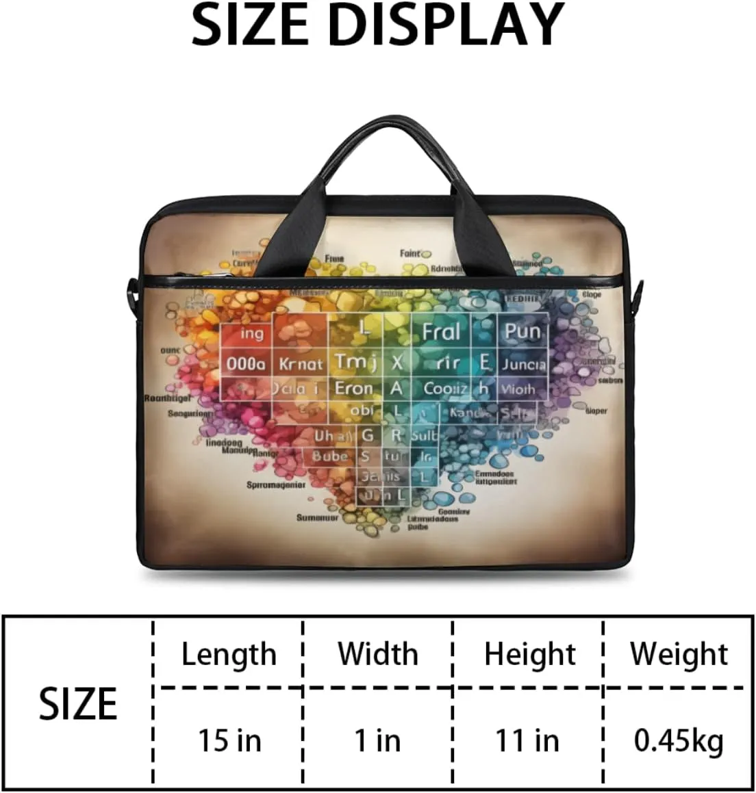Interesting Soccer Style Laptop Shoulder Bag for Tablet Computer Notebook Sleeve Messenger Carrying Case Briefcase Tote