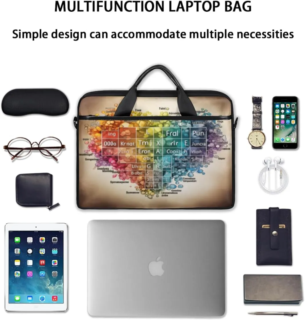 Interesting Soccer Style Laptop Shoulder Bag for Tablet Computer Notebook Sleeve Messenger Carrying Case Briefcase Tote
