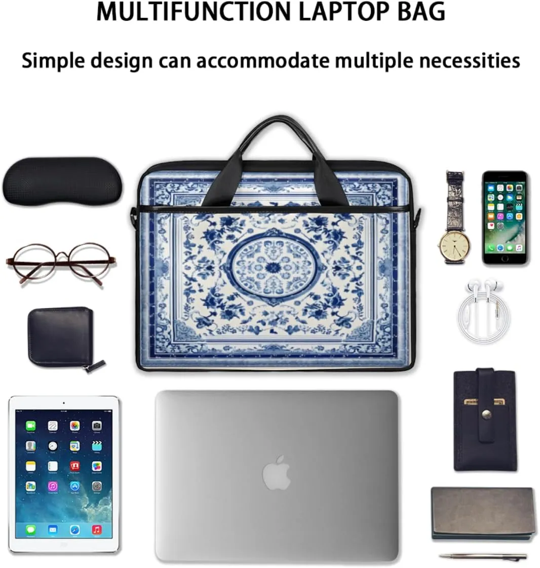 Interesting Soccer Style Laptop Shoulder Bag for Tablet Computer Notebook Sleeve Messenger Carrying Case Briefcase Tote