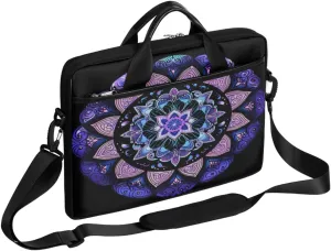 Lovely Leopard Style Laptop Shoulder Bag for Tablet Computer Notebook Sleeve Messenger Carrying Case Briefcase Tote