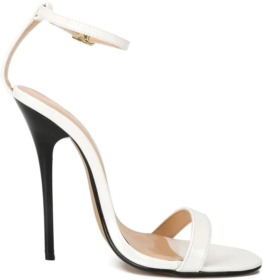 MAIERNISI JESSI Unisex Men's Women's Strappy Sandals Heels, Stilletos High Heeled Sandals