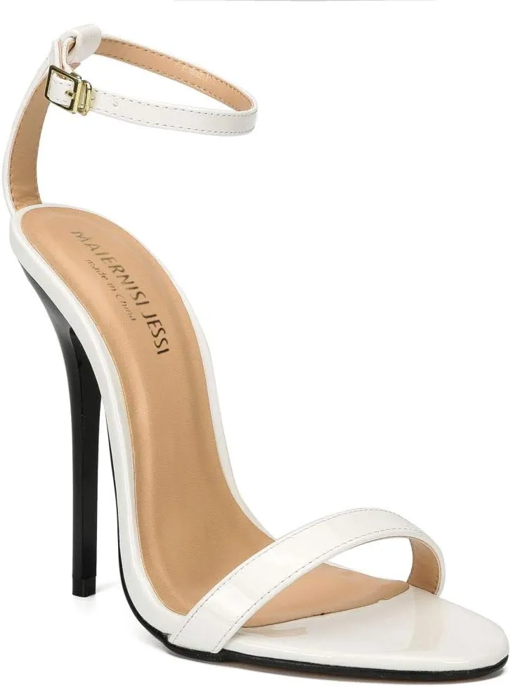 MAIERNISI JESSI Unisex Men's Women's Strappy Sandals Heels, Stilletos High Heeled Sandals
