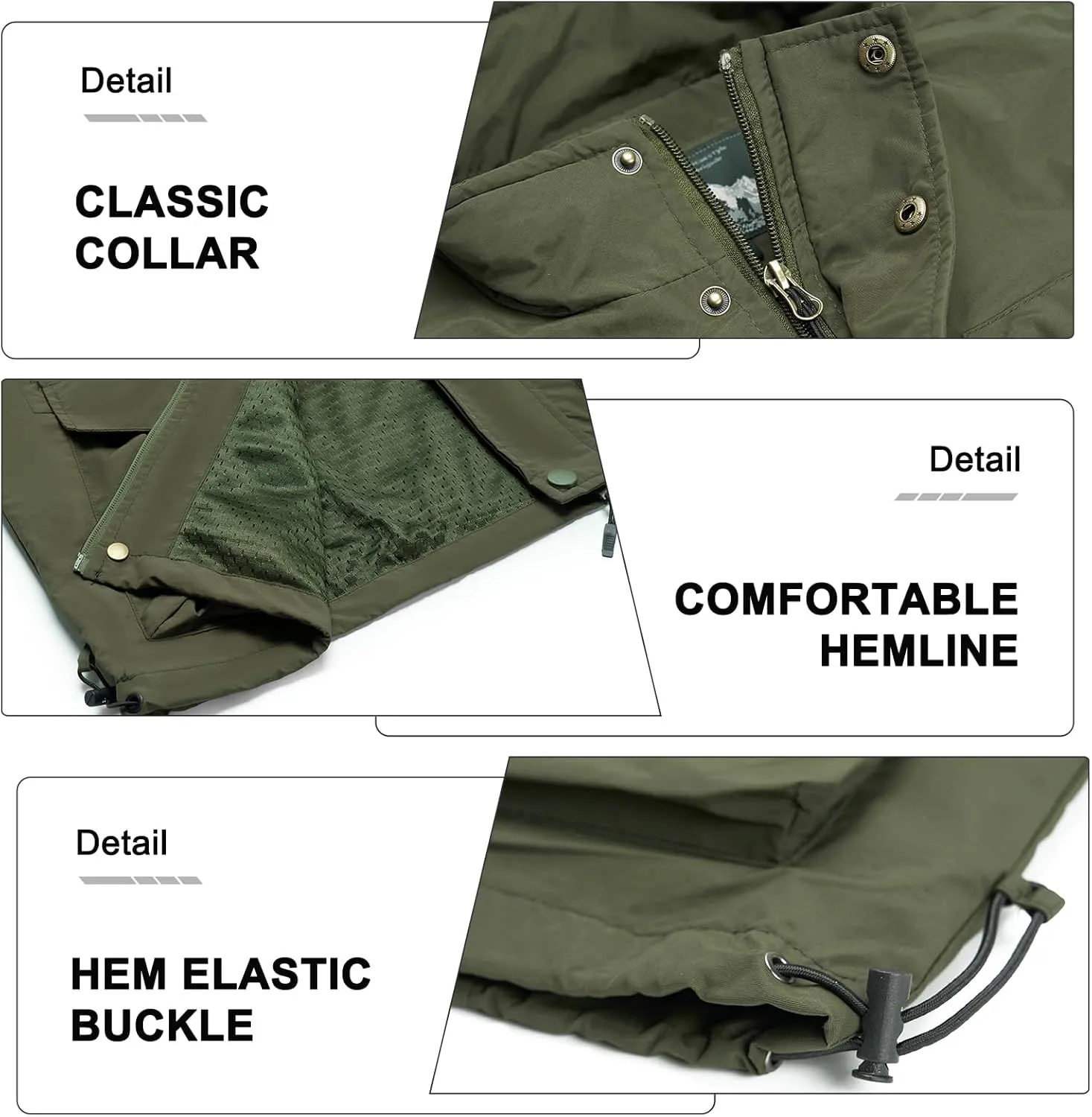MANLUODANNI Men's Casual Vest Fishing Safari Travel Outdoor Work Photo Vests with Multi Pockets