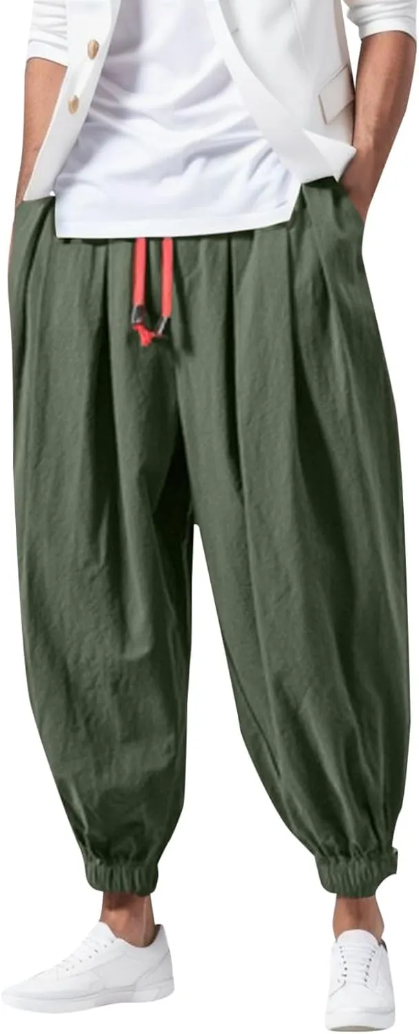 Men Cargo Combat Work Pant Active Wear Jogger Casual Stretch Sweatpants Relaxed Fit Straight Leg Pant